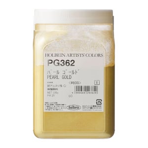 [본품_대용량] 펄 골드 일본 HOLBEIN 안료 PEARL GOLD 템페라 동양화 민화 수채화 불화 PG362