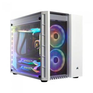 CORSAIR CRYSTAL SERIES 280X RGB 강화유리 화이트/ 케이스 /M