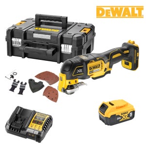 디월트 충전 멀티커터 20V DCS356P1 5.0Ah 배터리1개세트