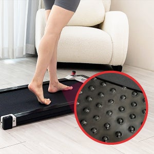 (박구윤 Pick) 맨발걷기 나인닷 지압순환머신 하루 10분 하체 붓기·편안한 휴식 발 지압+러닝(2 in 1) 듀얼패드