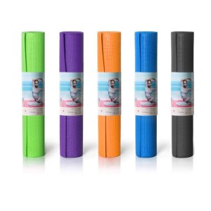 두꺼운요가매트 안밀리는요가매트 논슬립 스트레칭 운동 PVC