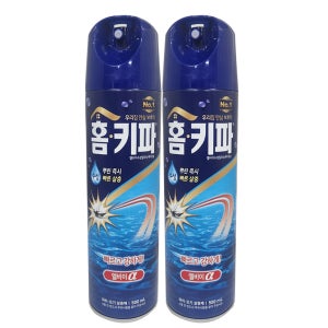 홈키파 엘비이 수성에어졸500ml 2개 모기 파리 살충제