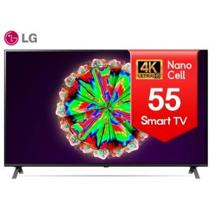 LG전자 나노셀 139cm(55인치) 울트라HD 스마트TV 55NANO80 수도권스탠트 설치