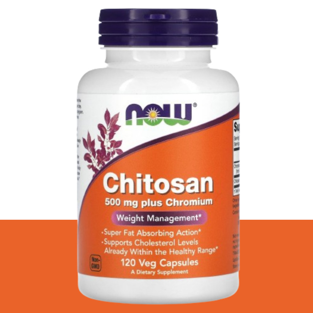 <b>나우푸드 키토산</b> 키토올리고당 Chitosan 500mg 베지캡슐 120정
