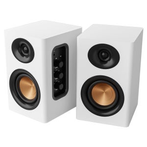 SAUNGYU 북쉘프스피커 액티브 80W BK4020A 2채널 앰프내장 USB 블루투스연결