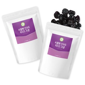[N배송][적립] 푸룬 건 자두 말린 피티드 프룬 임산부 간식 1kg, 2개