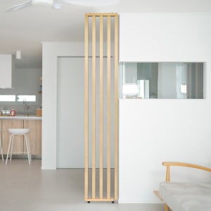 우드톡 깔끔한 연결 스트라이프 공간분리 인테리어 간살 가벽 파티션 가림막 칸막이 / 424(기본타입)