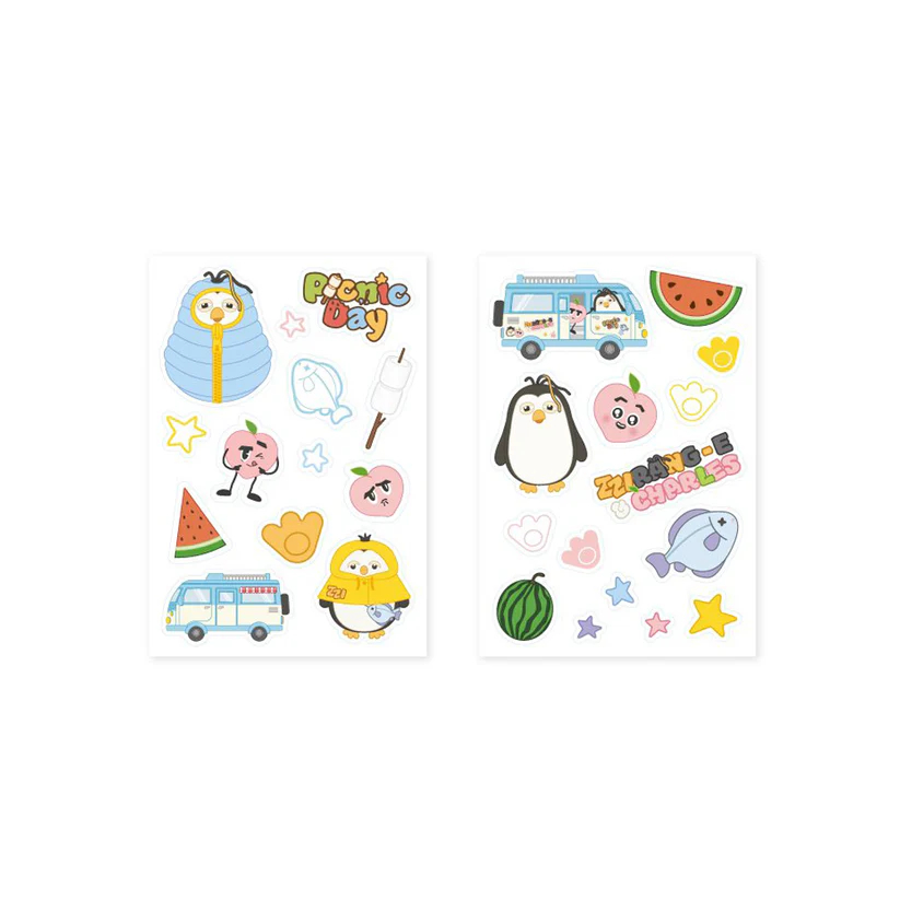 （当日発送タトゥーステッカー）エクソディオドギョンスEXO ZZIRANG-E＆CHARLES Picnic Day Zzirang-E TATOO STICKER