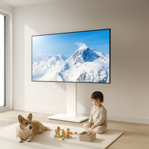틱툭탁 알프스 티비 거치대 TV 스탠드