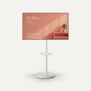 틱툭탁 무빙 스마트 티비 스탠드 화이트 LG 삼성 tv 모니터 호환 삼탠바이미 이동 거치대