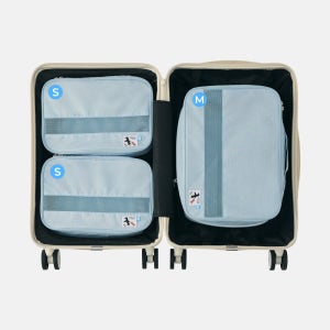 바디럽 20인치 기내용 캐리어 압축파우치 세트