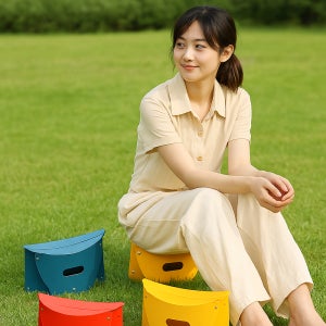 접이식 휴대용 의자 야외 피크닉 놀이공원 1인용 간이의자