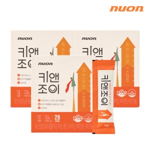 [홈쇼핑 최초 런칭] (소비기한 27.04.23) 뉴온 유산균발효굴추출물 원조 키앤조이 12주분(84포) 식약처 키성장 기능성 인정 FGO 젤리스틱 가바