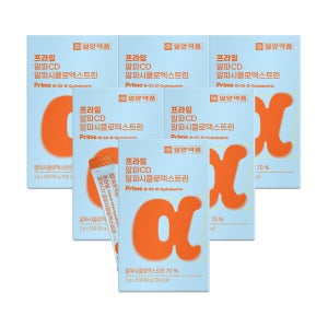 일양약품 프라임 알파CD 알파시클로덱스트린 30포 6박스(6개월분)