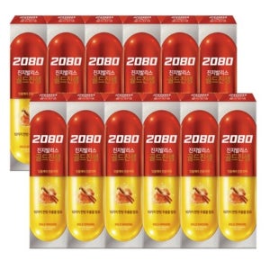 2080잇몸치약 진지발리스 치약 치아관리 골드진생 치아건강 140g 12개