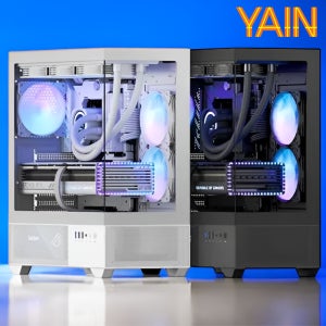 야인컴퓨터 라이젠5 9600X 그래픽 따로 반본체 고사양 게이밍 컴퓨터 조립PC