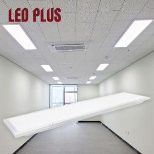 천장 매립형 50W 40W 사각 조명 국산 고효율 LED 직하 평판등 M바 T바 담파