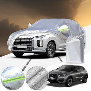 DS3 크로스백 E-텐스 바디커버 자동차 풀커버 차덮개 실버 야외용