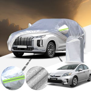 토요타 프리우스 바디커버 자동차 풀커버 차덮개 실버 야외용