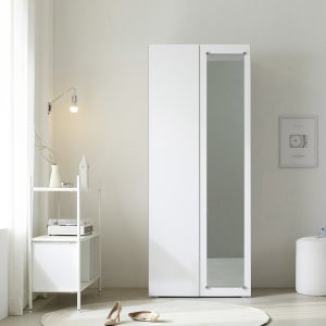 스칸디무드 커스트 터치 전신거울 키큰 옷장 800