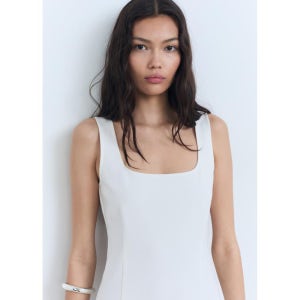 MANGO WOMAN 드레스 MILLY Natural 87028653