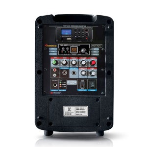 빅보스 PWA-V621V 150W 충전용 앰프스피커 블루투스 USB 무선1개 VICBOSS