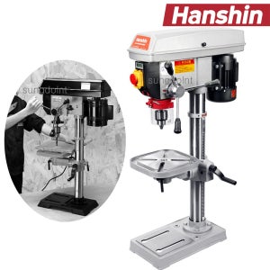 hanshin 자동 드릴링머신 Auto 19A (1-19mm) 자동속도조절 보루방 탁상드릴