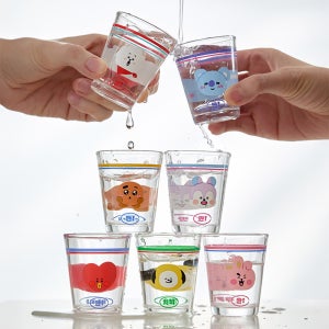 BT21 수베니어 소주잔