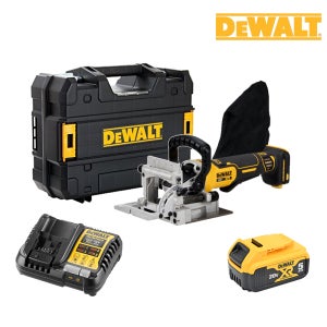 디월트 충전 비스킷 조이너 20V DCW682P1 5.0Ah 배터리1개세