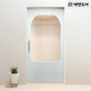 에덴도어 디자인 원슬라이딩 도어 (널문) 봉손잡이