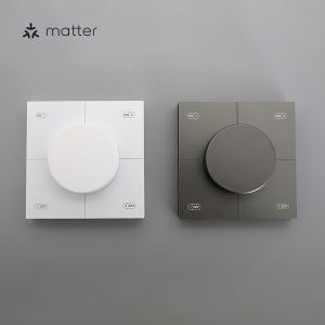 IOT CCT 디밍 Matter 매터 무선 스위치 2.4G 2회로