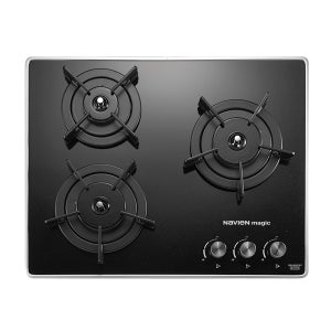 경동나비엔 3구 가스쿡탑 블랙펄 GRB-6003NA/PA 매립형 코드형 타공 560x440
