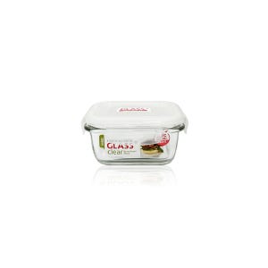 락앤락 글라스 클리어 내열 유리밀폐 300ml (LLG203) 냉동밥 유리 밀폐용기 반찬통