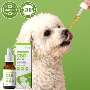 펫햄프 골드 강아지 CBD 오일 고양이 발작 경련 간질 진통 신경 영양제 안정제 30ml, 2개