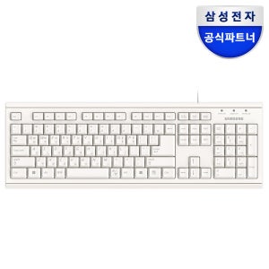 삼성전자 삼성 유선 키보드 SPA-JKA1BU 키스킨 포함 사무용 가정용 화이트, 멤브레인