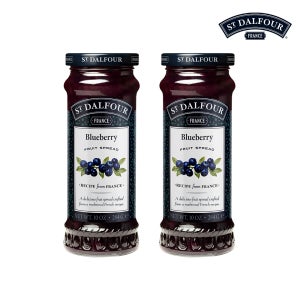 샹달프 블루베리잼 284g x 2개 프리미엄 무가당 콩포트 과일잼