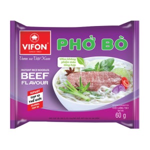 비폰 포보 소고기맛 즉석쌀국수 라면 60g