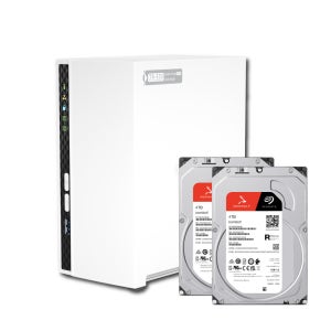 큐냅 QNAP TS-233-KR NAS 2Bay 스토리지 합본 씨게이트 Ironwolf 4TB X 2개 HDD 포함