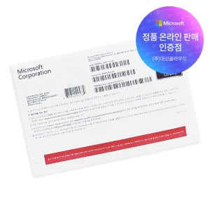 한국정품인증점 윈도우 11 홈 64bit 한글 DSP COEM 설치 MS 제품키 영구사용