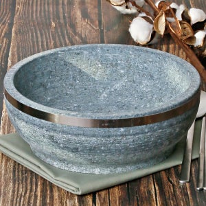 국산 곱돌 돌솥 솥밥 냄비 돌솥 뚝배기 비빔밥 그릇 ST 22cm