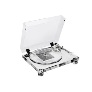 오디오테크니카 AT-LPA2 클리어 수동 벨트 드라이브 턴테이블