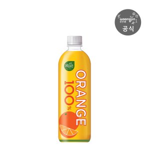 자연은 오렌지 100% 500ml, 6개