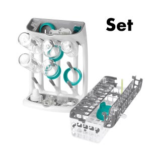 옥소 토트 벽걸이 젖병 건조대+식기세척기 바구니 세트 +이유식 스푼 증정