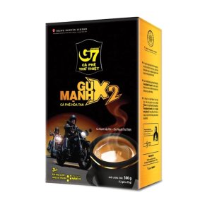 베트남 G7 Gu Manh X2 3in1 인스턴트 스트롱 믹스 커피 300g (25g x 12개)