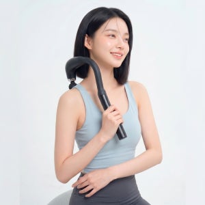 인썸 무선 커브 마사지건 전동 효도손 마사지기