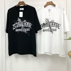2nd Archive 세컨아카이브 남자 스트릿 유니크 크로스 고딕로고반팔티