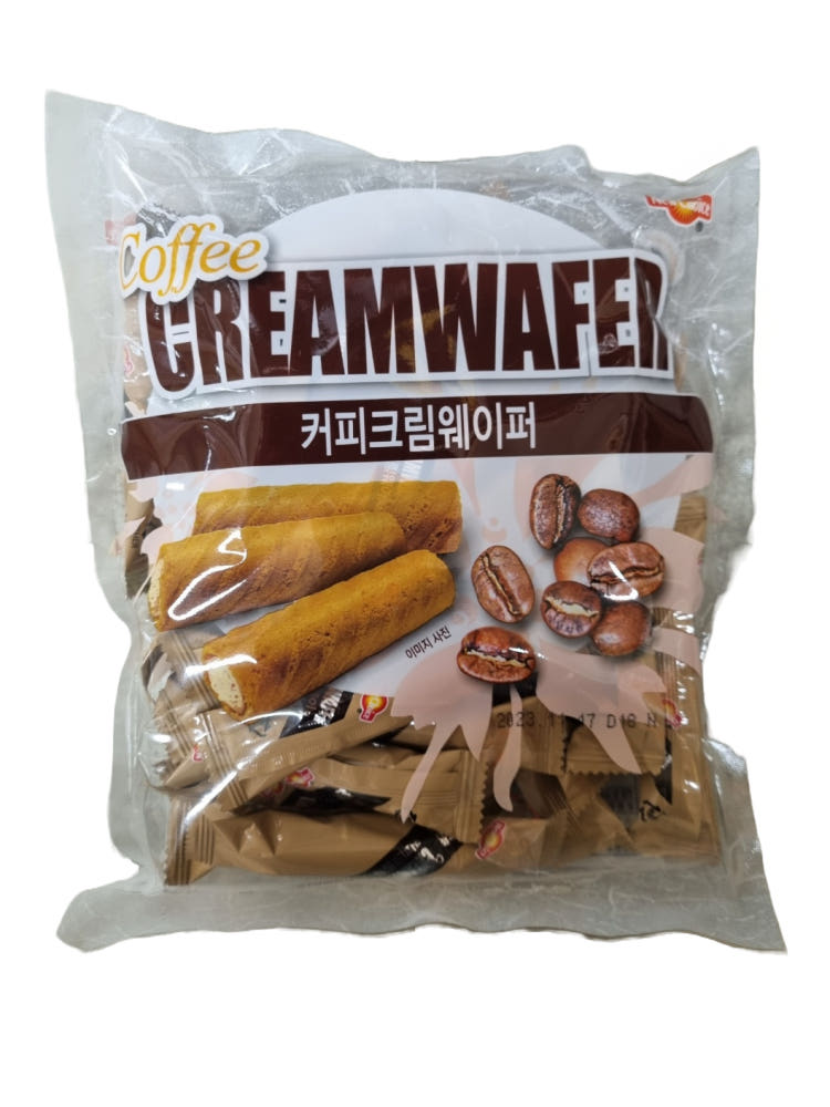 대만 과자 커피크림 웨이퍼롤 커피과자