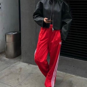 아디다스 오리지널 파이어버드 트랙팬츠 레드 IP0632