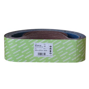 한신연마 벨트페이퍼 150mm (6)x48(100#),1권(40장)