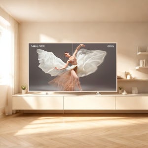 TCL 4K QLED 프레임 TV A300W 164cm(65인치), 스탠드형 X 기사방문설치